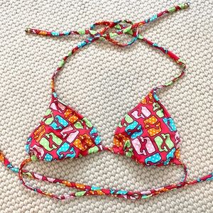 ADORABLE Vineyard Vines Triangle Bikini Top